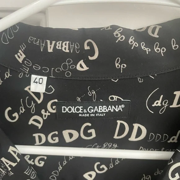 Dolce & Gabanna silk button down